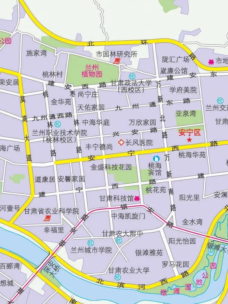 甘肃保峰建筑工程有限公司地理位置交通图